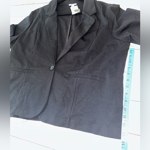 EST. 1946 Black Blazer Jacket - Size 18/20W - NWT Stretchy Formal Office Attire - Picture 5 of 8